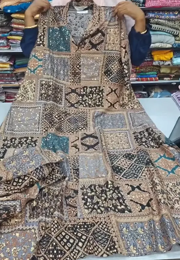 Premium 1st Quality Soft Rayon CO-Ord Set (Aline Top Plazzo Bottom) | TS2934